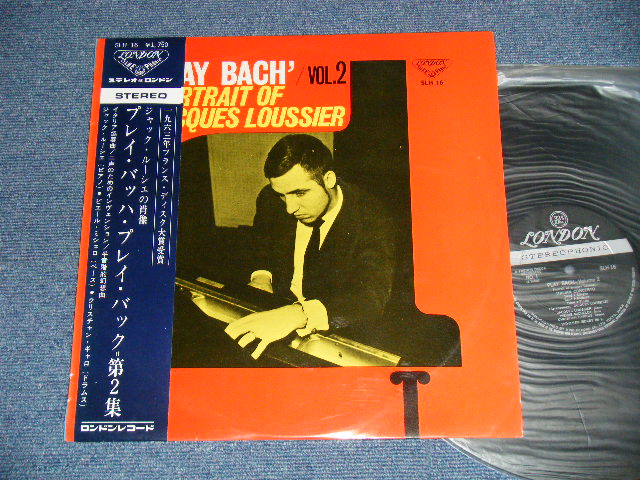 Photo1: JACQUES LOUSSIER ジャック・ルーシェ  -  "PLAY BACH-VOL.3" PORTRAIT OF JACQUES LOUSSIER プレイ・バッハ・プレイ・バック 第３集 ( Ex++/:MINT-  ) / 1965 JAPAN ORIGINAL Used LP  With OBI 