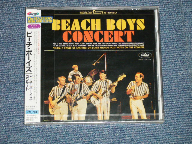 Photo1: THE BEACH BOYS -  CONCERT (Straight Reissue for Original Album )  (SEALED)  / 1997 JAPAN  ORIGINAL "BRAND NEW SEALED" CD with OBI