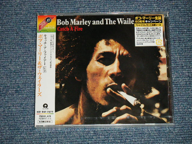 BOB MARLEY ボブ・マーリー - CATCH A FIRE + 2 (SEALED) / 2005 JAPAN ORIGINAL BRAND  NEW SEALED CD with OBI - PARADISE RECORDS