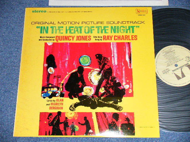 Photo1: ost  Quincy Jones And His Orchestra ‎– 夜の大捜査線 IN THE HEAT OF THE NIGHT (Original Motion Picture Score)(Ex+++/MINT-)  / 1975 JAPAN REISSUE Used LP  reissue