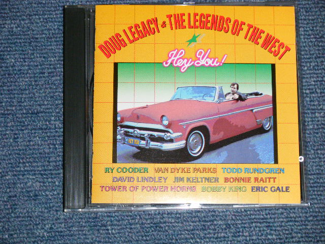 Photo1: DOUG LEGACY & The LEGENDS OF THE WEST ダグ・レガシー  - HEY YOU ヘイ・ユー (MINT-/MINT) / 1988 JAPAN  ORIGINAL  "1st Press 3200Yen Mark" Used CD  