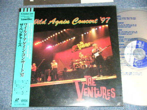 Photo1: THE VENTURES -  WILD AGAIN CONCERT '97 (MINT/MINT) / 1997 JAPAN   'NTSC' SYSTEM used LASERDISC with OBI 