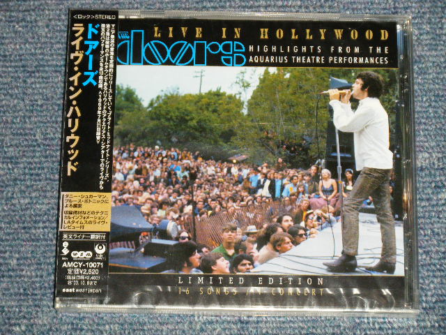 THE DOORS ドアーズ - LIVE IN HOLLYWOOD (SEALED) / 2002 JAPAN