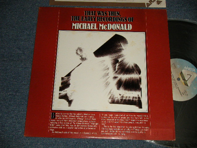 Photo1: MICHAEL McDONALD (DOOBIE BROS) マイケル・マクドナルド - THAT WAS THEN THE EARLY RECORDINGS OF ザット・ワズ・ゼン (Ex++/MINT-) / 1983 JAPAN ORIGINAL Used LP 