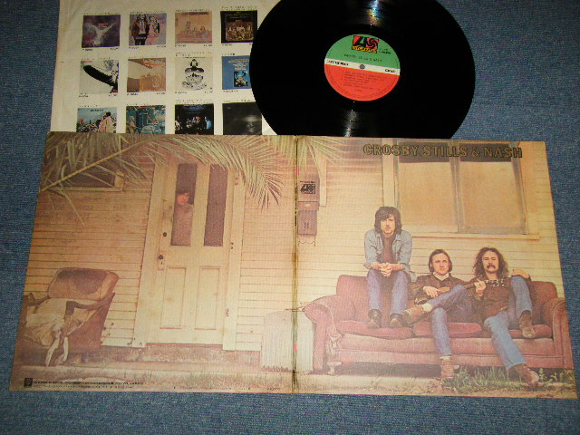 Photo1: CS&N / CROSBY, STILLS & NASH クロスビー・スティルス・アンド・ナッシュ - CROSBY, STILLS & NASH (MINT-/Ex++) / 1971 Version JAPAN REISSUE ¥2,000 Mark Used LP