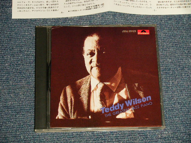 Photo1: TEDDY WILSON テディ・ウイルソン - THE GREATEST JAZZ PIANO ジャズ・ピアノ・グレイテスト (MINT/MINT) / 1986 JAPAN ORIGINAL ¥3300Mark Used CD  