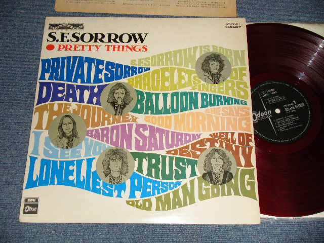 Photo1: PRETTY THINGS プリティ・シングス - S. F. SORROW ニュー・ロックの追求 (Ex++/Ex++ EDSP) / 1968 JAPAN ORIGINAL "RED WAX 赤盤" Used LP 