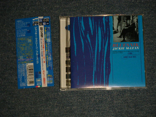 JACKIE McLEAN ジャッキー・マクリーン - BLUESNIK ブルースニク (MINT/MINT) / 5005 JAPAN  ORIGINAL Used CD With OBI - PARADISE RECORDS