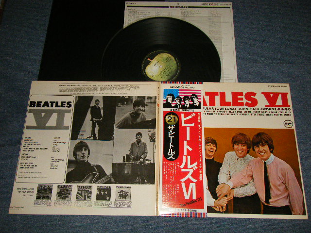 Photo1: THE BEATLES ザ・ビートルズ - VI (With BLACK INNER) (MINT-/MINT-) / 1976 JAPAN REISSUE Used LP  with OBI