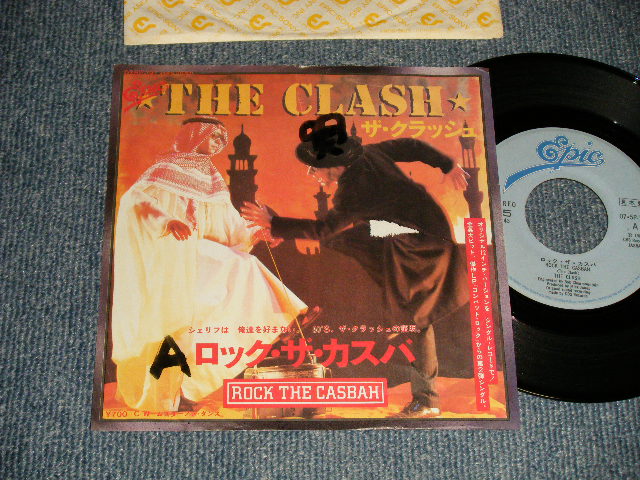 Photo1: The CLASH  ザ・クラッシュ - A)ROCK THE CASBA ロック・ザ・カスバ  B)MUSTAPHA DANCE (VG++/Ex++ Looks:Ex TEAROFC, WOFC) / 1982 JAPAN ORIGINAL "PROMO" Used 7" Single 