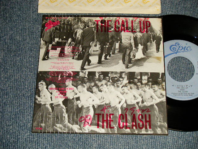 Photo1: The CLASH  ザ・クラッシュ - A)THE CALL UP ザ・コール・アップ  B) STOP THE WORLD  (Ex++/MINT- SWOFC Visual Grade) / 1980 JAPAN ORIGINAL "PROMO" Used 7" Single 