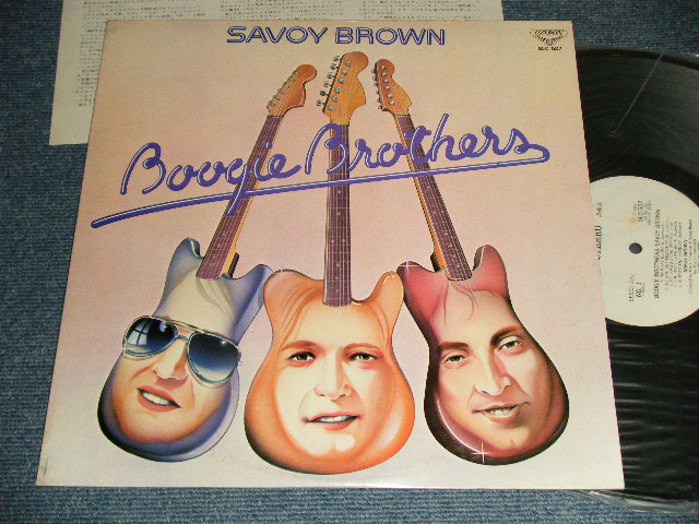 Photo1: SAVOY BR サボイ・ブラウン - BOOGIE BROTHERS ブギー・ブラザーズ (Ex++/MINT-) / 1974 JAPAN ORIGIONAL "WHITE LABEL PROMO" Used LP