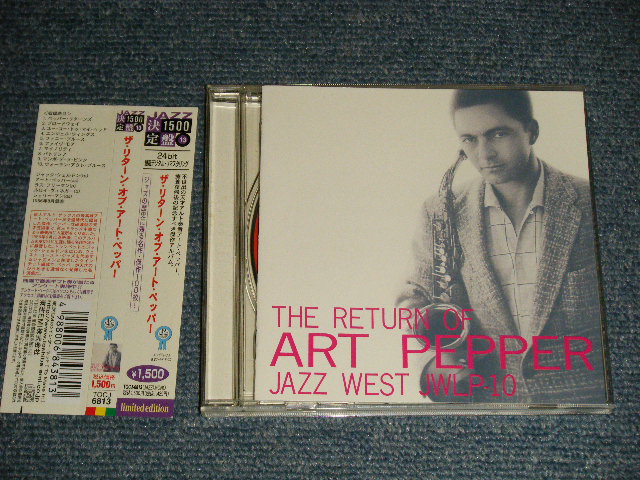 Photo1: ART PEPPER アート・ペッパー - THE RETURN OF ART PEPPER ザ・リターン・オブ・アート・ペッパー (MINT-/MINT) / 2006 JAPAN Used CD With OBI