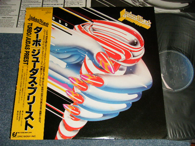 Photo1: JUDAS PRIEST ジューダス・プリースト - TURBO ターボ (Ex+++/MINT) / 1986 JAPAN ORIGINAL "PROMO" Used LP with OBI