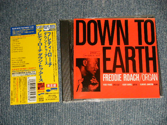 Photo1: FREDDIE ROACH  フレディ・ローチ - DOWN TO EARTH ダウン・トゥ・アース  (MINT/MINT) / 2015 JAPAN Used CD With OBI