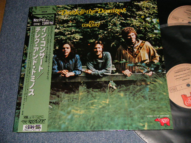 Photo1: DEREK & The DOMINOS デレク＆ザ・ドミノス - IN CONCERT (MINT-/MINT-) / 1988 JAPAN REISSUE Used 2-LP's With OBI