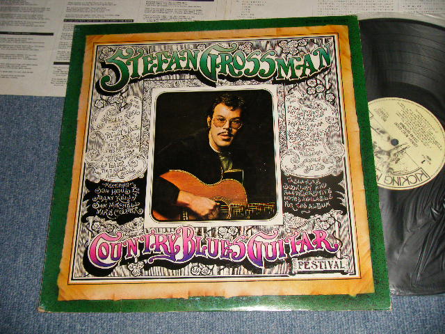 Photo1: STEFAN GROSSMAN ステファン・グロスマン - COUNTRY BLUESD GUITAR カントリー・ブルース・ギター(Ex++/Ex++ Looks:Ex+++) / 1977 JAPAN ORIGINAL Used LP