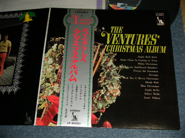 Photo1: THE VENTURES ベンチャーズ - THE VENTURES CHRISTMAS ALBIUM  ベンチャーズ・クリスマス・アルバム (MINT-/MINT) / 1970 JAPAN REISSUE "¥2,000 Mark" Used LP with OBI  + BACK ORDER SHEET