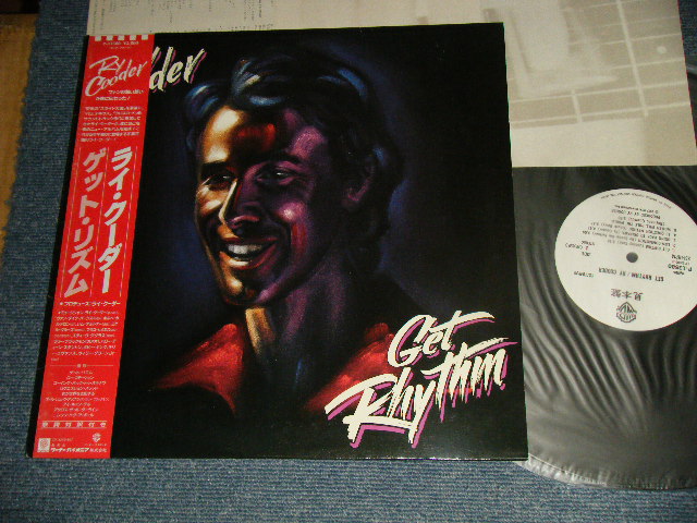 Photo1: RY COODER ライ・クーダー - GET RHYTHM (MINT-/MINT) / 1987 JAPAN ORIGINAL "WHITE LABEL PROMO" Used LP with OBI