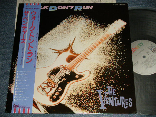 Photo1: THE VENTURES ベンチャーズ - WALK, DON'T RUN ウォーク・ドント・ラン  (MINT/MINT) / 1983 JAPAN ORIGINAL "¥2,800 Mark" Used LP with OBI 