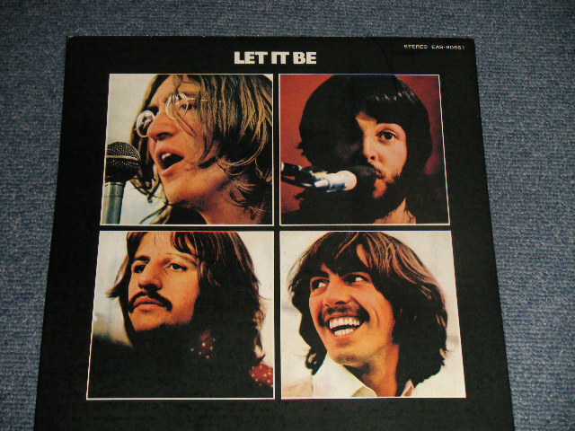 Photo1: The BEATLES ビートルズ - 10" Size PROMO / DISPLAY "LET IT BE" SLICK JACKET PIN-UP (MINT-) / 1976?? JAPAN ORIGINAL 店頭ディスプレイ 25cm 10" Size スリック