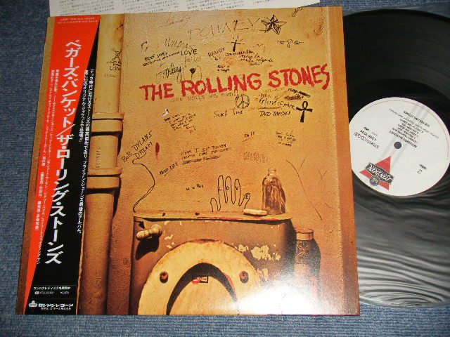 Photo1: The ROLLING STONES ローリング・ストーンズ - BEGGARS BANQUET (MINT/MINT) / 1985 Version 2,200 Yen Seal  Used LP With OBI