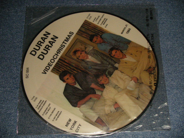 Photo1: DURAN DURAN デュラン・デュラン　- VIDEO CHRISTMAS (- /MINT-)  / 1984 UK ENGLAND ORIGINAL COLLECTOR'S ITEM / BOOT "PICTURE DISC"  Used P 