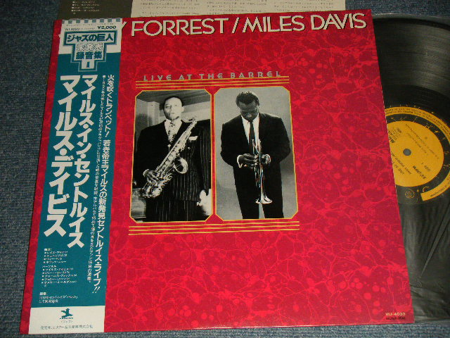 Photo1: Jimmy Forrest / MILES DAVIS マイルス・デイビス - LIVE ST THE BARREL マイルス・イン・セントルイス (MINT/MINT) / 1983 Version JAPAN REISSUE Used LP with OBI 