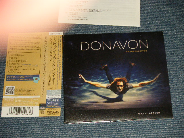 Photo1: DONOVAN FRANKENREITER ドノヴァン・フランケンレイター (US sRurfer, Songwriter) - PASS IT AROUND (MINT-/MINT) / 2008 JAPAN ORIGINAL Used CD with OBI