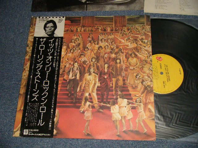 Photo1: THE ROLLING STONES ローリング・ストーンズ - IT'S ONLY ROCK  'N ROLL (Ex-/MINT-) / 1974 JAPAN ORIGINAL Used LP With OBI & BACK ORDER SHEET