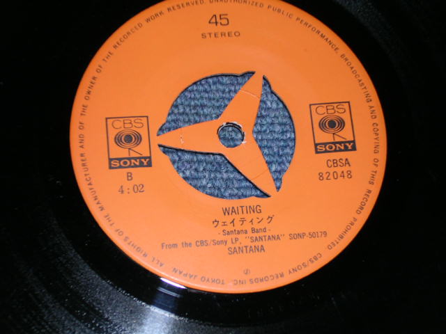 Photo: SANTANA - EVIL WAYS / JAPAN ORIGINAL 7"45rpm Single