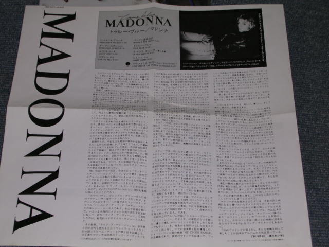 Photo: MADONNA - TRUE BLUE /  JAPAN ORIGINAL  MINT CD With VINYL OBI