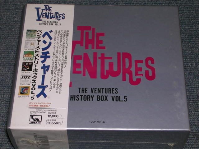 THE VENTURES - THE VENTURES HISTORY BOX VOL.5 / 1992 JAPAN