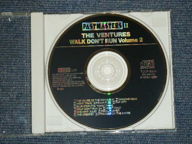 Photo: THE VENTURES - WALK DON'T RUN VOL.2 / 1990 JAPAN ORIGINAL Used CD With OBI