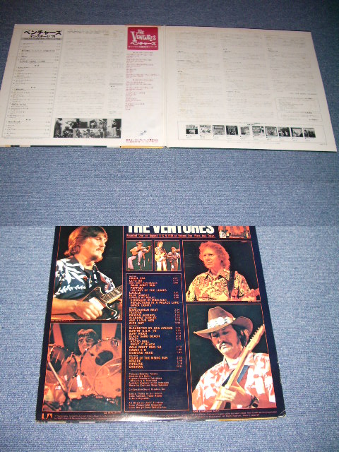 Photo: THE VENTURES - ON STAGE4 '78  / 1978  JAPAN ORIGINAL used  2-LP's With OBI 