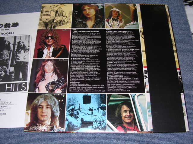 Photo: MOTT THE HOOPLE - GREATEST HITS /  1976 JAPAN  ORIGINAL LP With OBI 