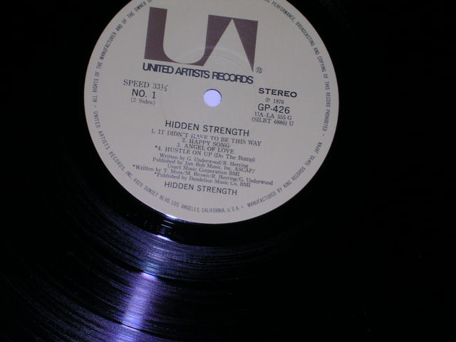 Photo: HIDDENJ STRENGTH - HIDDENJ STRENGTH  /  1976 JAPAN  LP With OBI 