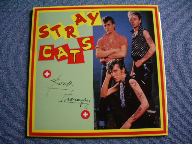 Photo1: STRAY CATS - ROCK THERAPY / 1989 COLLECTORS ( BOOT ) LPN BRAND NEW DEAD STOCK 