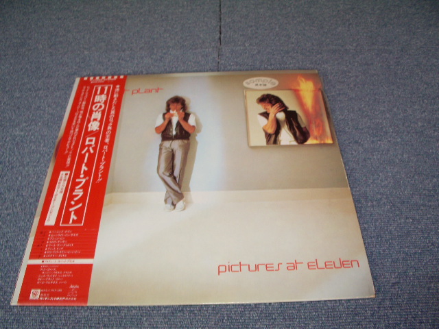 Photo1: ROBERT PLANT( LED ZEPPELIN ) - PICTURES AT ELEVEN / 1982 JAPAN WHITE LABEL PROMO LP w/OBI