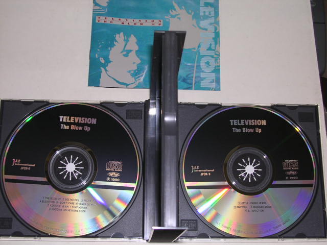 Photo: TELEVISION - THE BLOW UP / 1990 JAPAN Used Mint 2CD with OBI