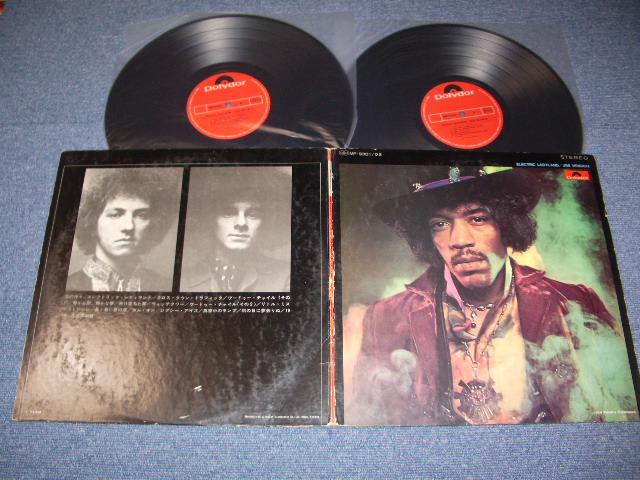 JIMI HENDRIX - ELECTRIC LADYLAND / JAPAN ORIGINAL 2nd Press Used 2 LP's