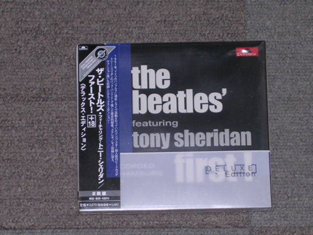 THE BEATLES feat. TONY SCERIDAN - FIRST 'DELUXE EDITION' / 2005 JAPAN  ORIGINAL Brand New Sealed CD Out-Of-Print now - PARADISE RECORDS