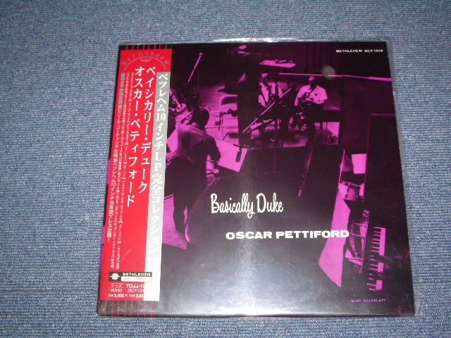 Photo1: OSCAR PETTIFORD - BASICALLY  / 2000 JAPAN LIMITED Japan 1st RELEASE  BRAND NEW 10"LP Dead stock