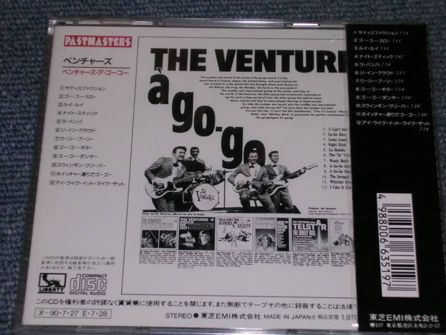 Photo: THE VENTURES - A GO GO / 1989 JAPAN ORIGINAL Sealed  CD 