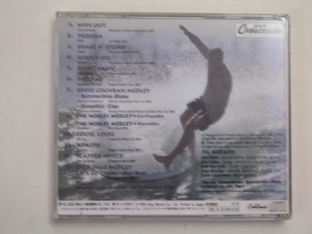 Photo: THE SURFARIS - SURF PARTY! THE BEST OF LIVE!  / 1995 JAPAN ORIGINAL used CD With OBI 