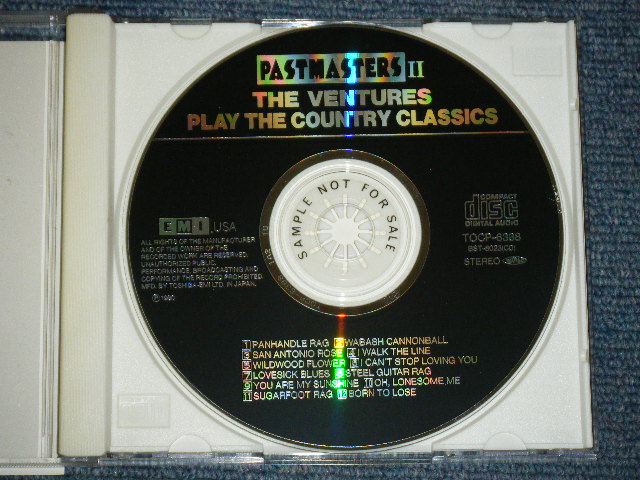 Photo: THE VENTURES - THE VENTURES PLAY THE COUNTRY CLASSICS / 1990 JAPAN ORIGINAL PROMO  Used  CD With OBI 