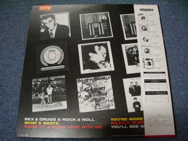 Photo: IAN DURY - SEX & DRUG & ROCK & ROLL / 1981 JAPAN PROMO LP+OBI 