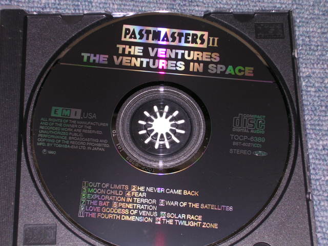 Photo: THE VENTURES - THE VENTURES IN SPACE / 1990 JAPAN ORIGINAL Used  CD With OBI 