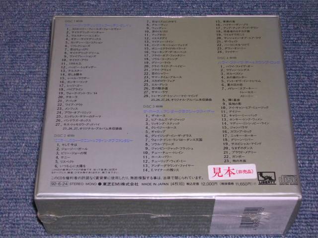 Photo: THE VENTURES - THE VENTURES HISTORY BOX VOL.4  / 1992 JAPAN ORIGINAL PROMO "Brand New Sealed" 4 CD BOX SET 