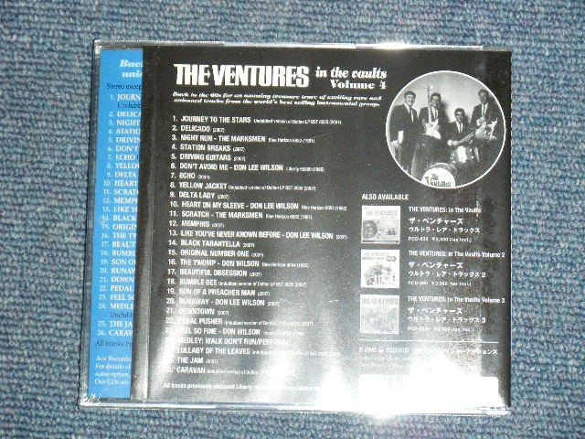 Photo: THE VENTURES - ULTRA RARE TRACKS VOL.4 ( IN THE VAULTS VOL.4 ) / 2007 JAPAN ORIGINAL Brand New Sealed CD 